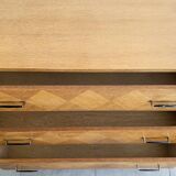 Oak chest of drawers from the scandinavian 60s