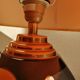 70s lamp signed Louis Drimmer