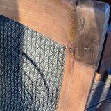 Antique Regency style armchair with complete restoration of the seat