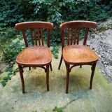 Paire de chaises bistrot