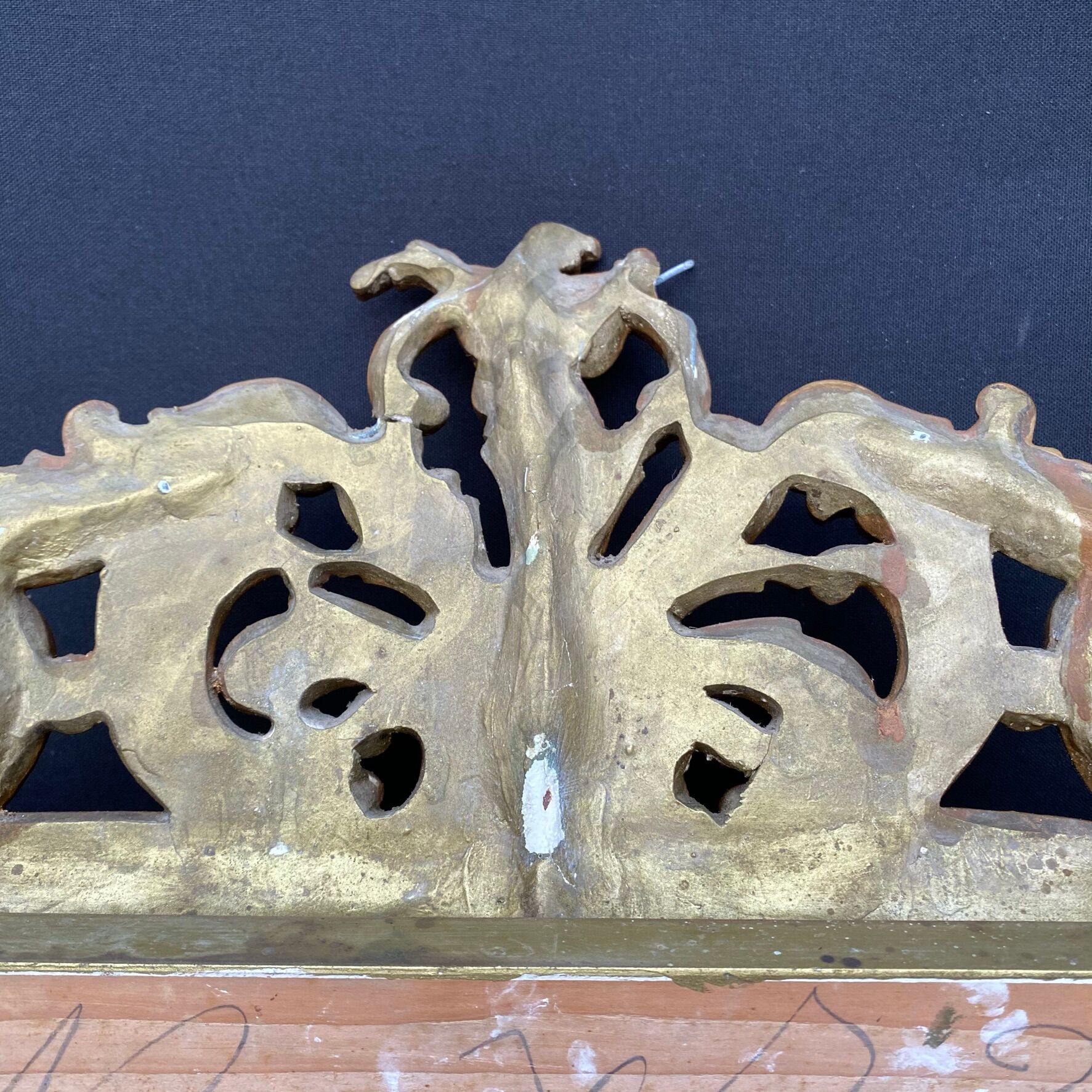 Golden mirror Louis XV 98x156cm