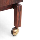 Scandinavian rosewood roller bar from Rio