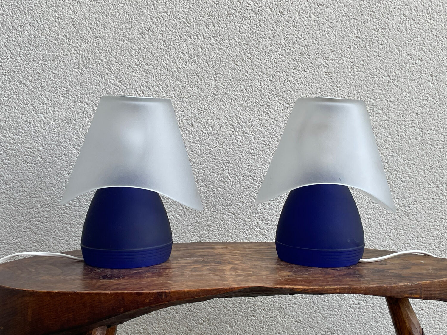 Paire de lampes Murano