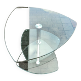 Table basse verre design manhattan Antoine motard