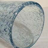 Duo de vases en verre soufflé de Biot vintages