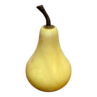 Pear stone paperweight