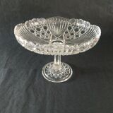 Drageoir en verre sur pied