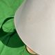 Antique wallpaper print roller lamp