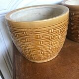 Vintage ceramic pot cover