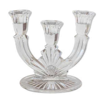 Vintage Crystal Candle Holder Chandelier