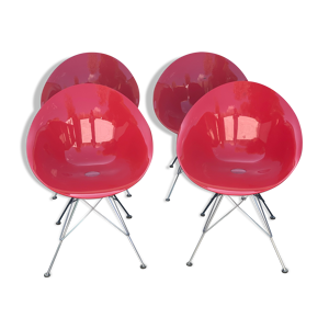 Chaises Eros par Philippe starck, kartell