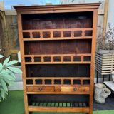 19th-century oak draining dresser