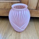 Pink Art Deco Anchor Hocking Vase