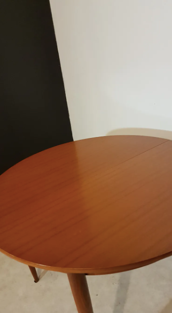 Table à manger scandinave des années 1960