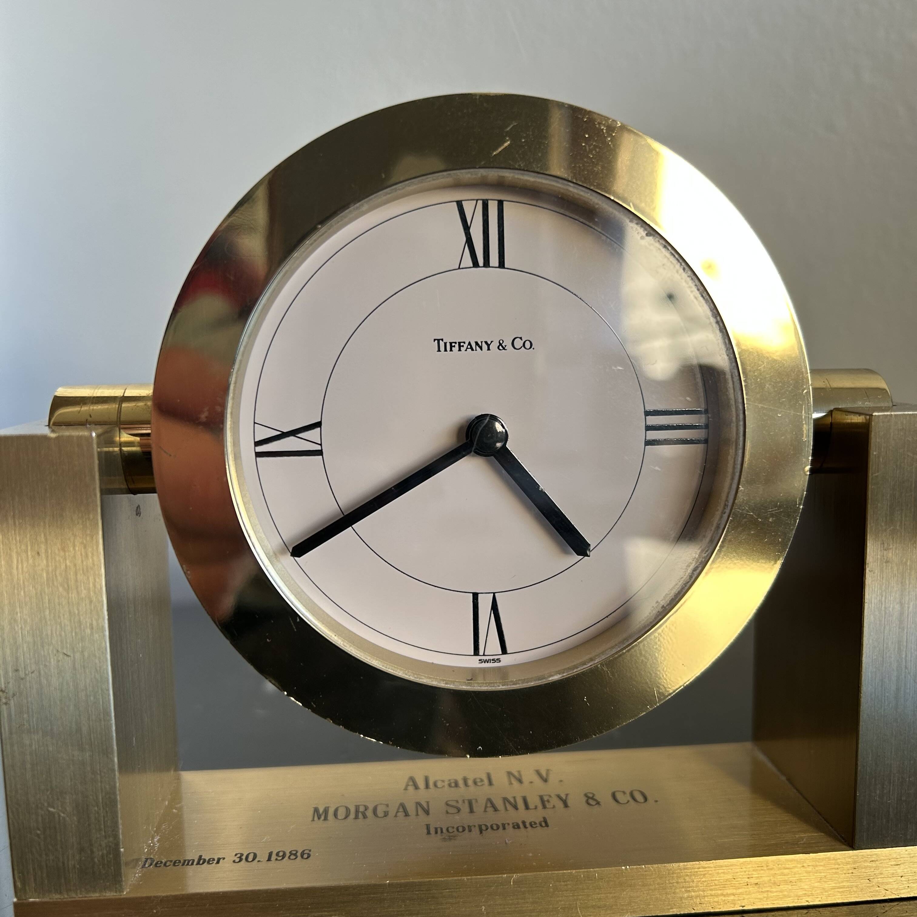 Pendule de bureau Tiffany & Co