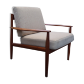 Fauteuil modèle 118 par Grete Jalk pour France & Søn années 60