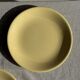 Set of 2 large yellow plates without brand D25.5