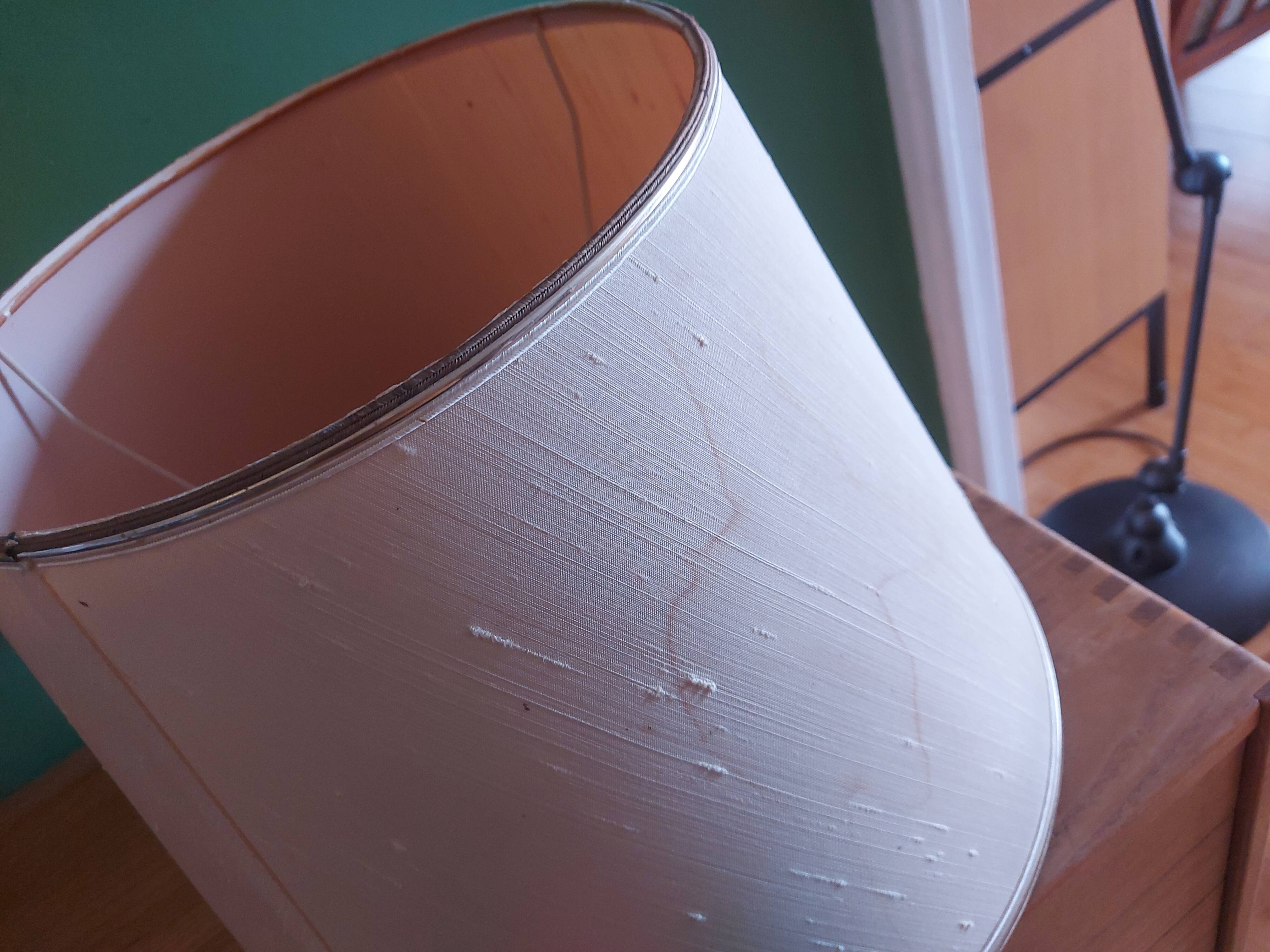 Ostrich egg lamp, Oxford model, Maison Barbier, 70'S