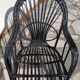 Vintage rattan armchair