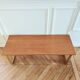 Renovated vintage coffee table, Scandinavian style, 1950s-60s.
