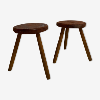 Scandinavian tripod stools
