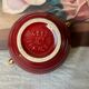 Saint Clément Art Deco Burgundy and Gold Sugar Bowl