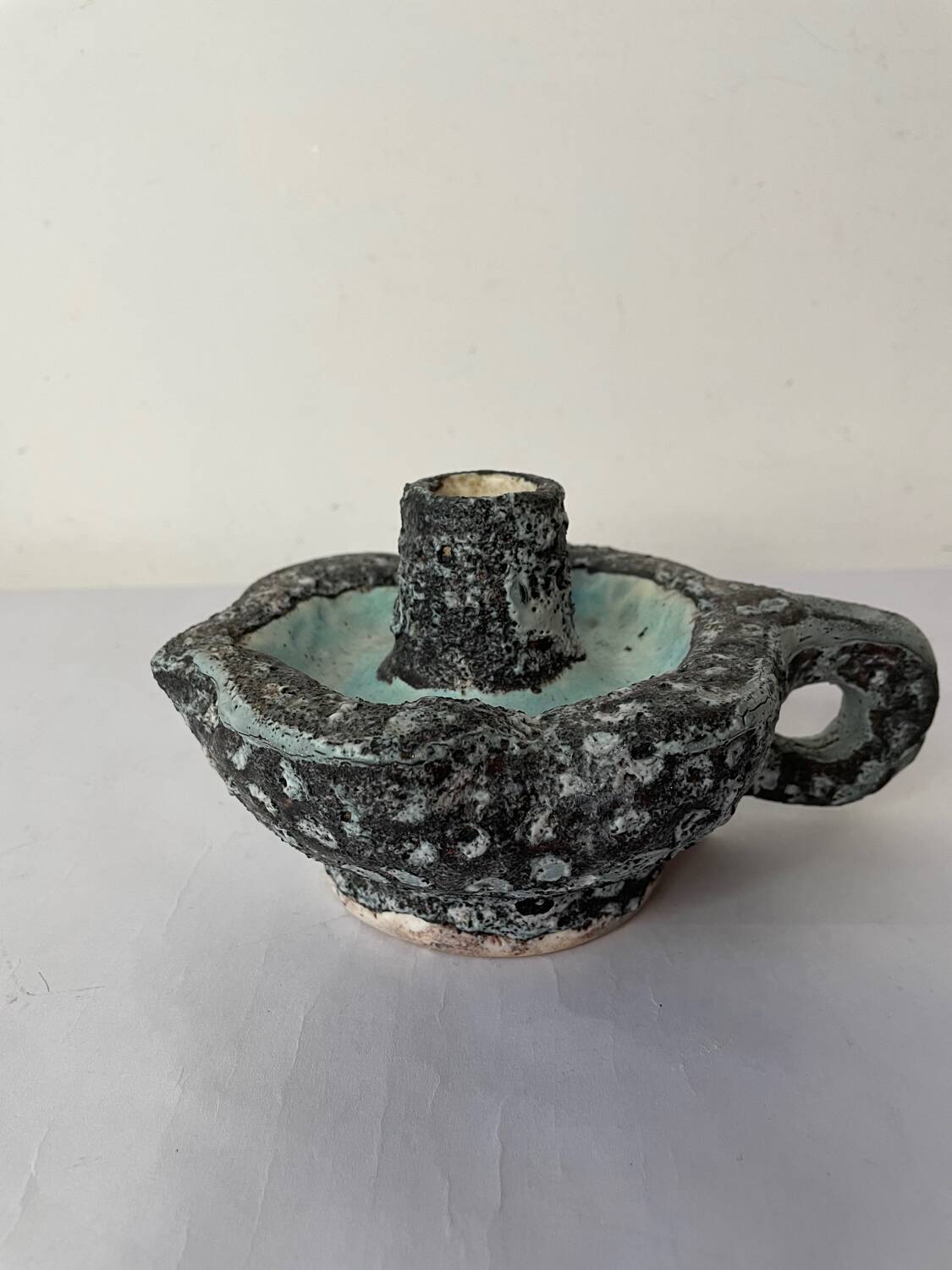 Old Fat Lava candle holder
