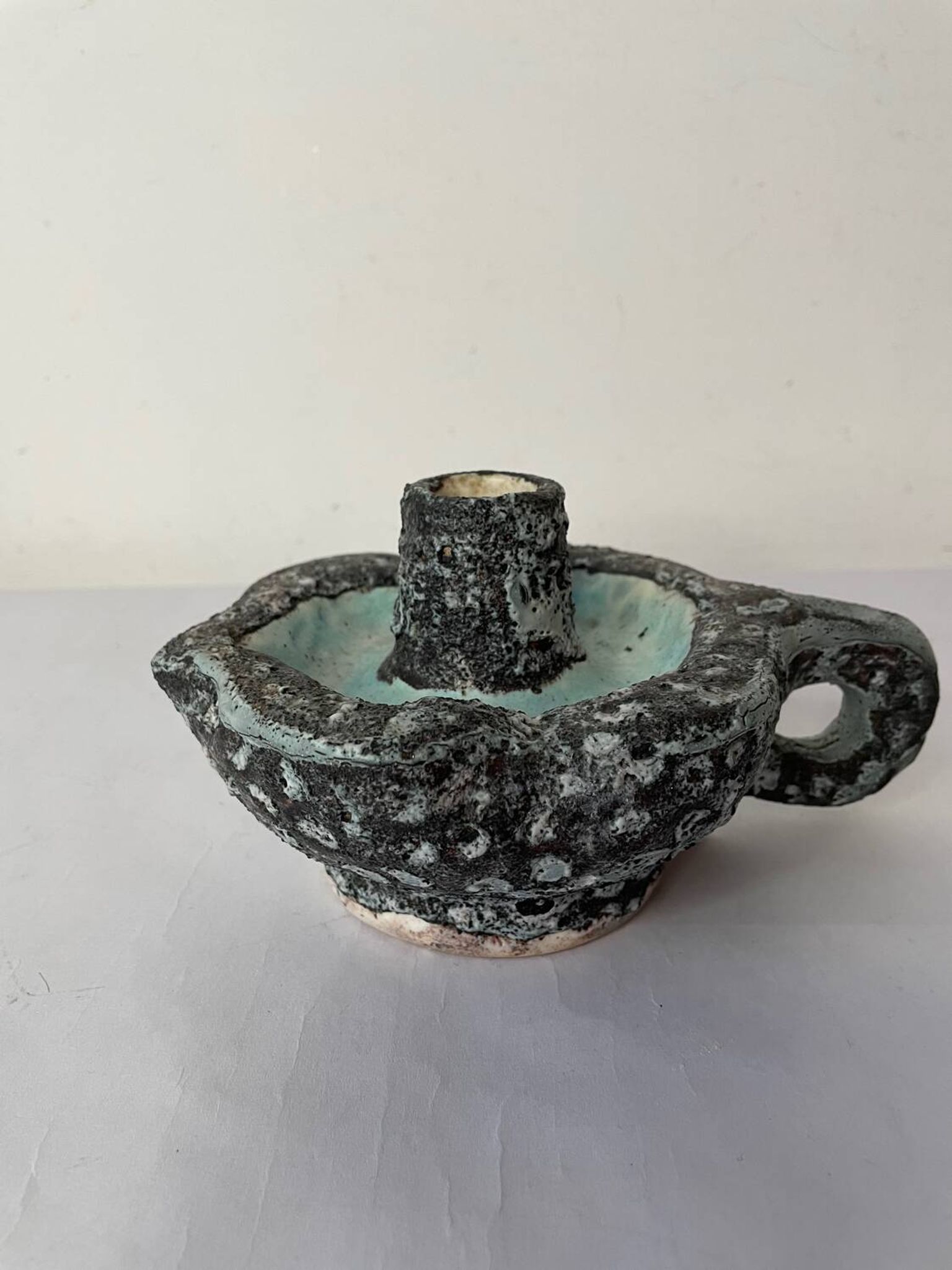 Old Fat Lava candle holder