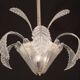 Art Decò, Barovier & Toso Chandelier, Murano Glass, 1950s