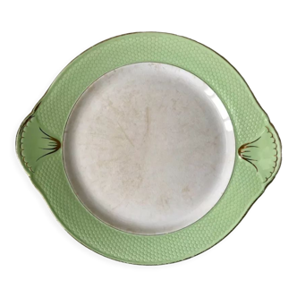 pastel green cake dish honeycomb Moulin des Loups / L'Amandinoise years 52