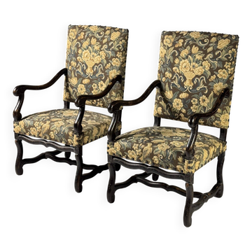 Set of 2 Os de Mouton armchairs