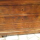 Commode ancienne-plaquage et marbre