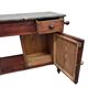 French bathroom vanity with marble top