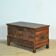 Folk art wedding chest, anno 1852
