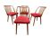 Antonín Šuman – set of chairs from the 1960s, Czechoslovakia