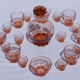 Ensemble carafe à liqueur et verres