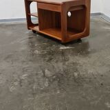 Vintage teak Hi Fi or Tv trolley