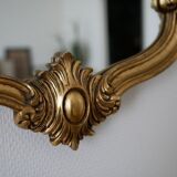 Mirror wooden gold 60/70 - 50x83cm