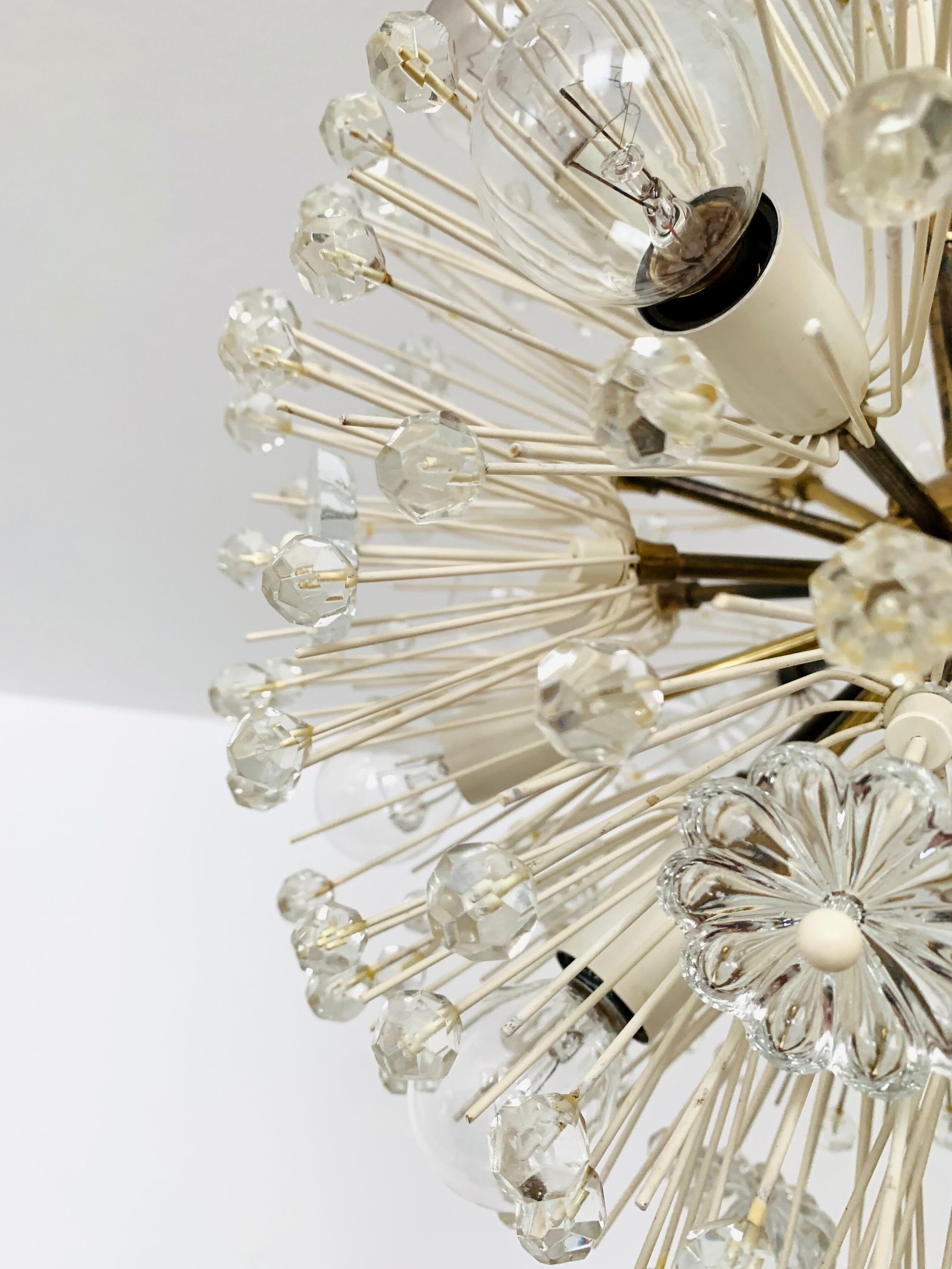 Dandelion Chandelier par Emil Stejnar pour Rupert Nikoll