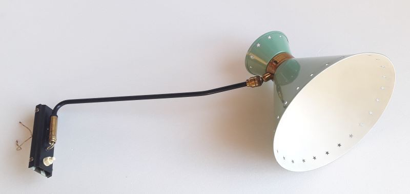 Wall light Diabolo René Mathieu 50s