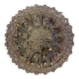 Plafonnier rond en verre