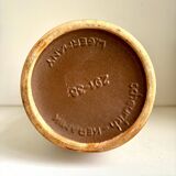 W. Germany vase in beige glazed ceramic