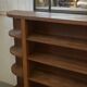 Mahogany bookshelf from English work around 1900 – documented historical provenance from the Montgolfier family.
