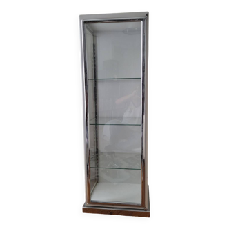 Metal display case