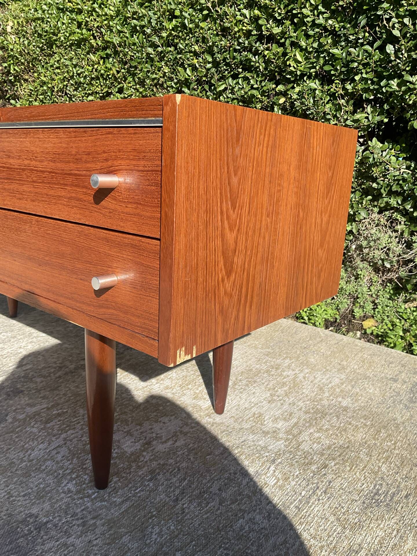 Scandinavian teak TV unit