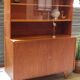 High buffet Biblitheque compass feet U 450 by Jiri Jiroutek for Interier Praha 1960