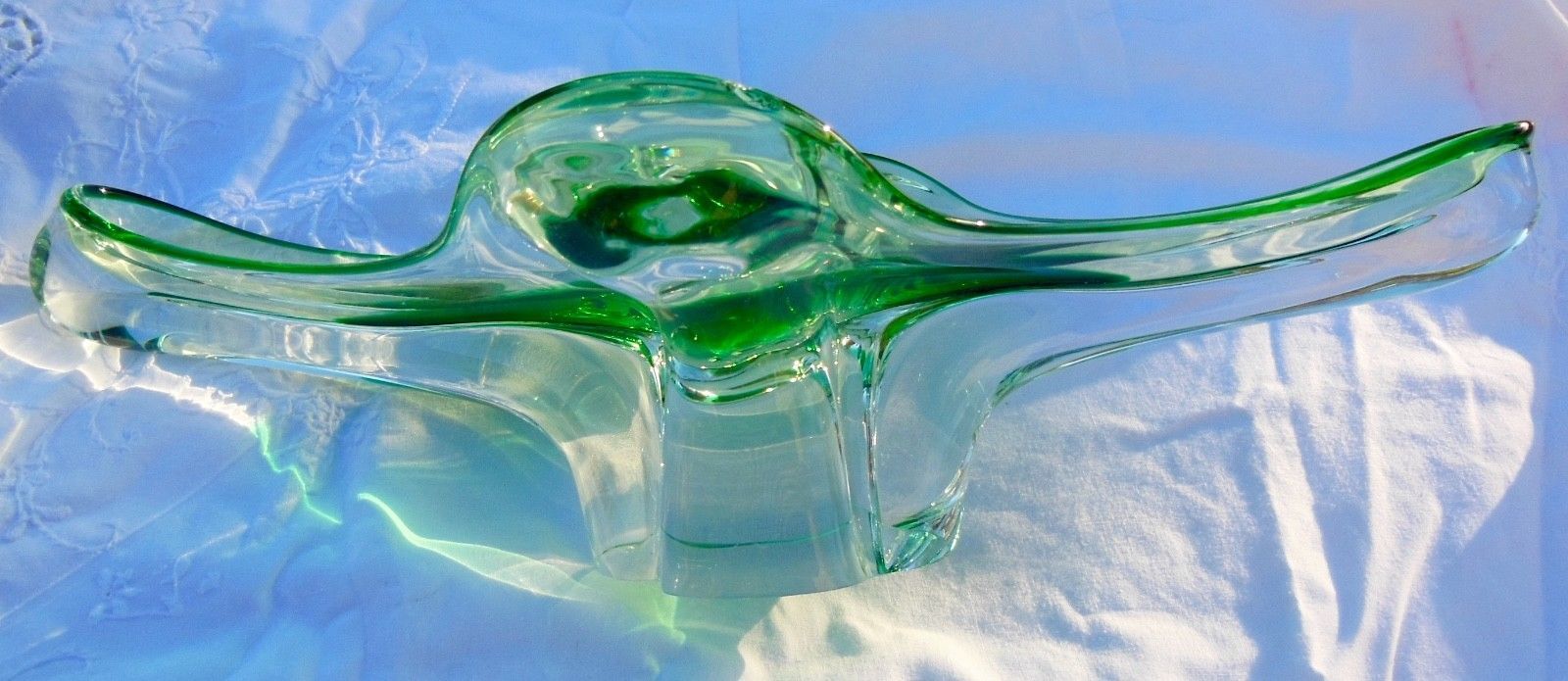 CRYSTAL FRUIT CUP - FLAVIO POLISHED - SOMMERSO GLASS