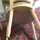 Set of 4 chairs and 2 armchairs louis xvi style in cream patinated wood