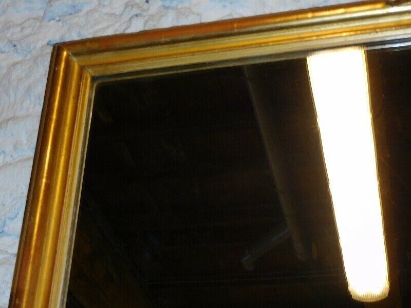 Miroir doré du XIX ème siècle 159cm x 114 cm