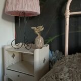 Old weathered bedside